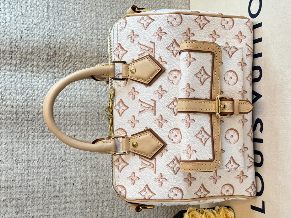 100% Original Louis Vuitton Speedy 25 Bandouliere Fall for You